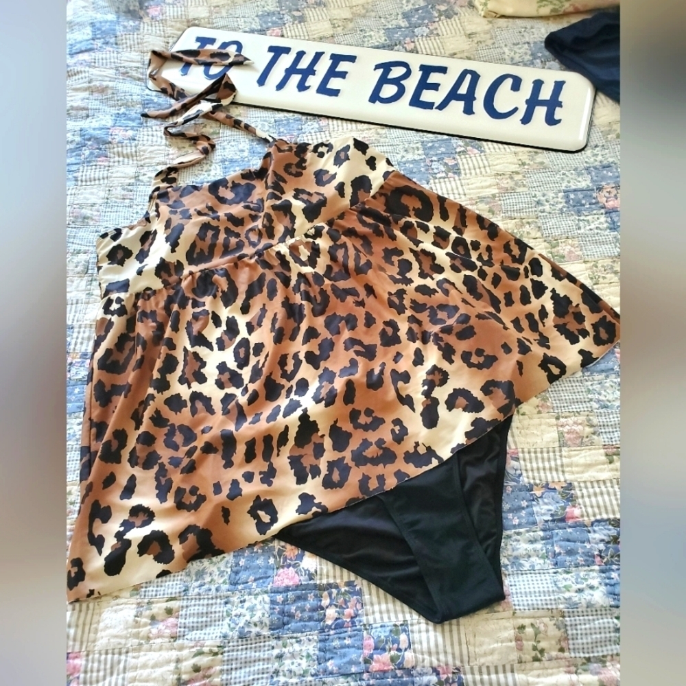 Icziwo 2pc Animal print Bathing Suit